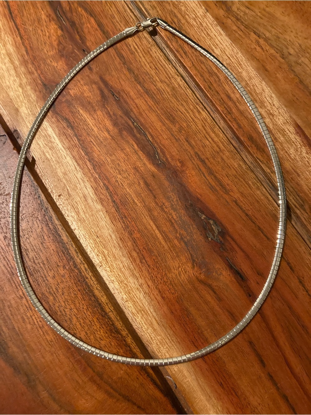 Silver Women's Snake Chain Necklace - Sleek Everyday Jewelry